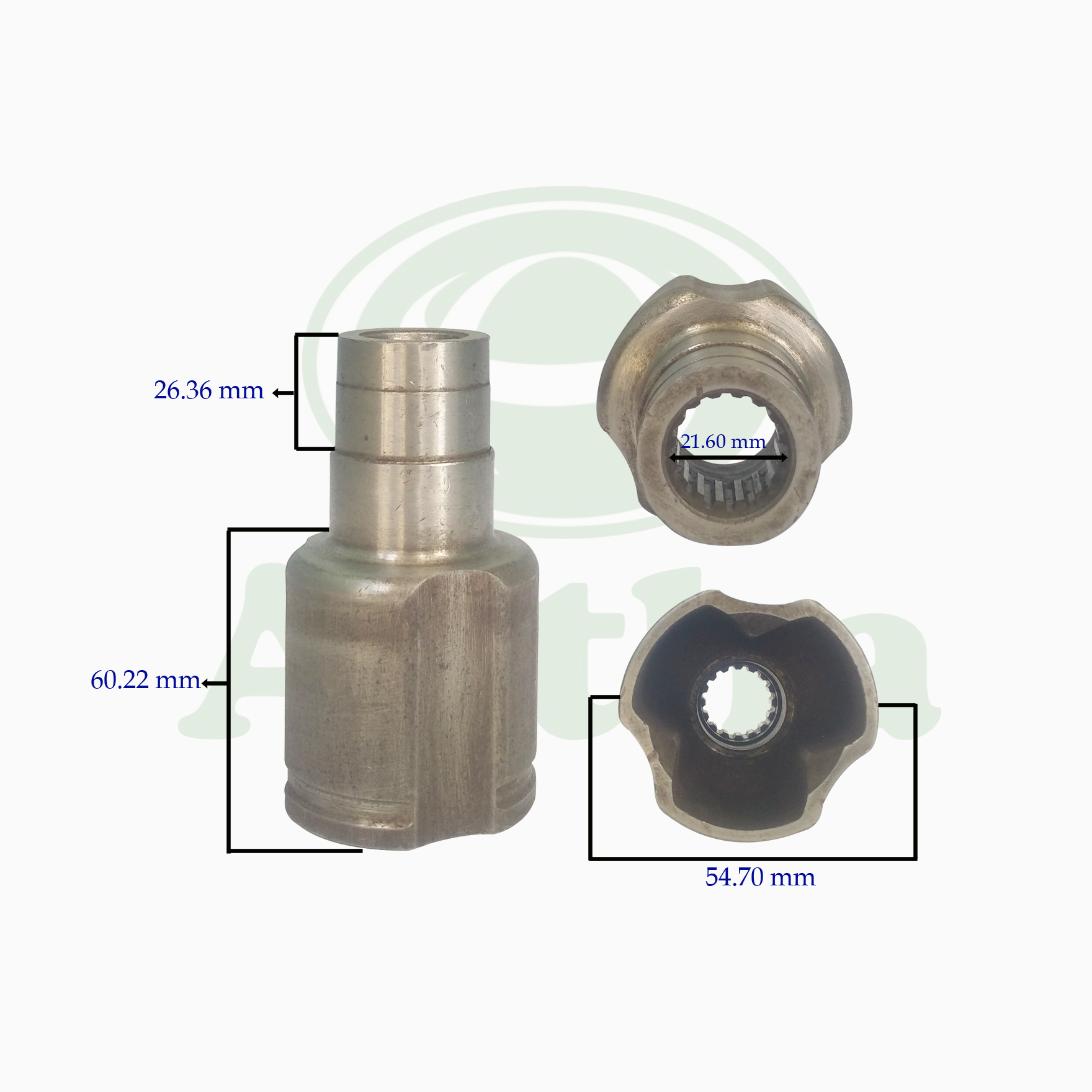Flange C.G Sap Big (Engine Side) 3W Bajaj RE-Maxima N/M